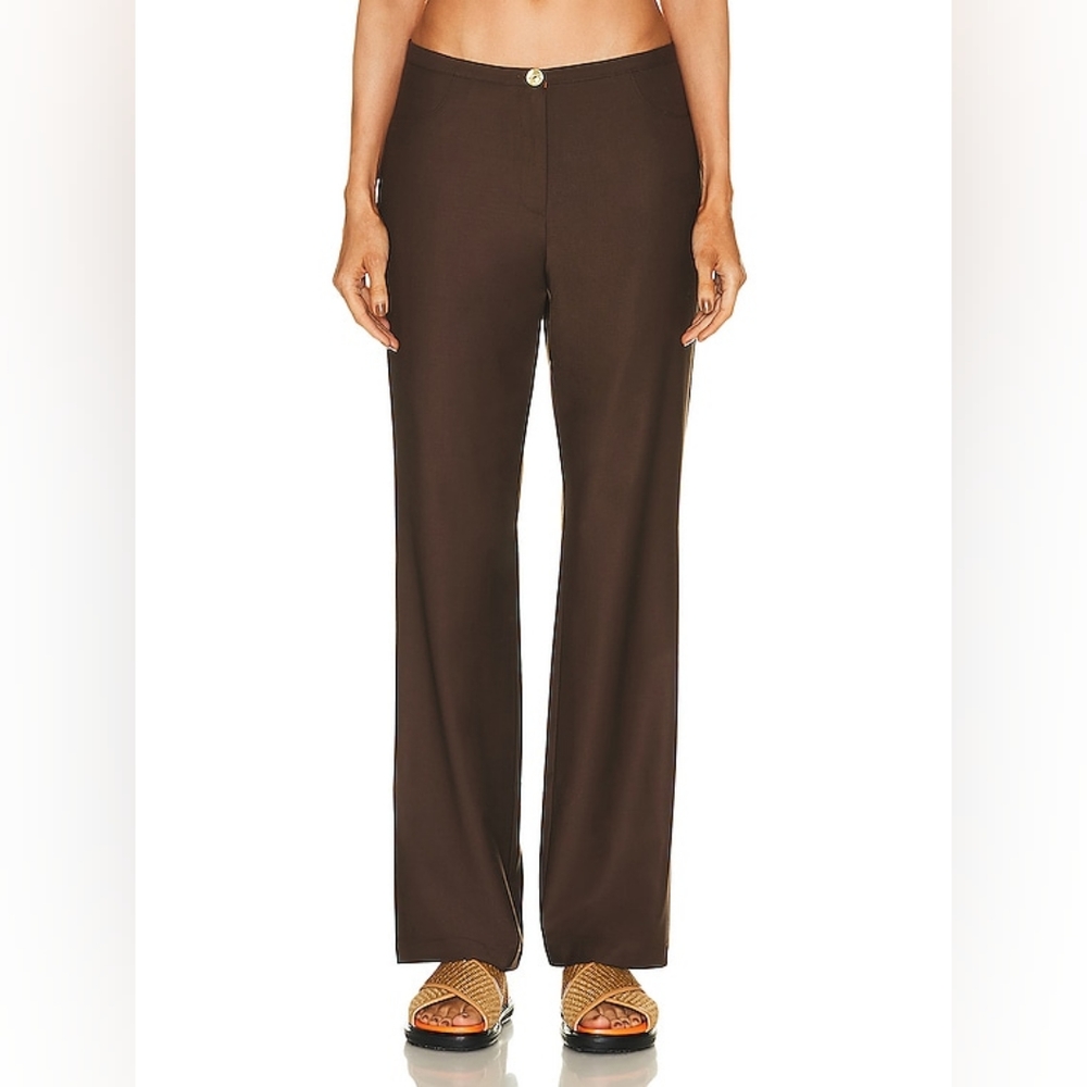 11. NWT SIEDRES ELZA TROUSERS IN BROWN